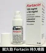賦久勁 Fortacin 麻醉持久噴劑｜原裝正品【杏一藥局】：圖片 3